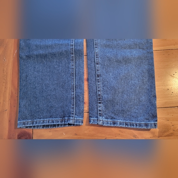 Riders by Lee, Eased Fit, Straight leg jeans, dark stone, size Misses 10 Long - Picture 7 of 10